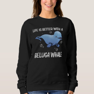Camiseta Baleia Beluga Legal Para Homens Mulheres Ou Baleia