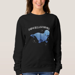 Camiseta Baleia Beluga Legal Para Homens Pai Orca Baleias S