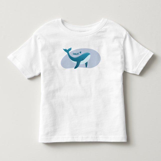 Camiseta Baleia branca (Frente)