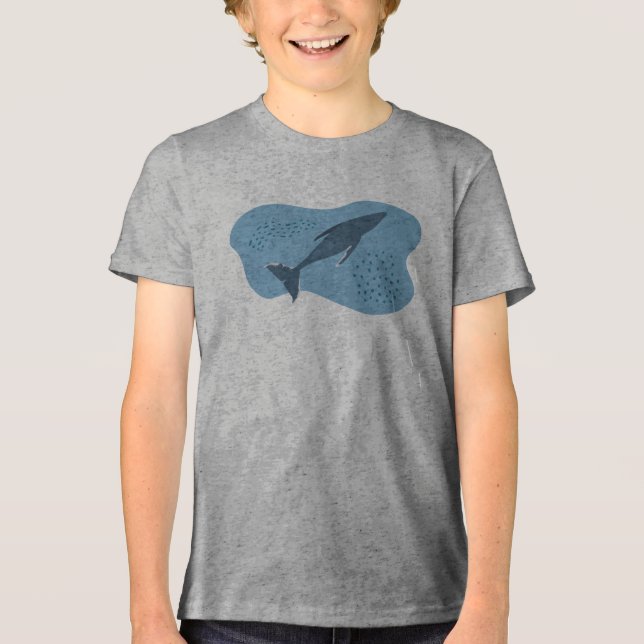 Camiseta Baleia branca (Frente)