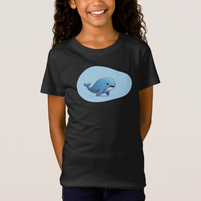 Camiseta Baleia branca (Frente)