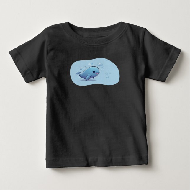 Camiseta Baleia branca (Frente)