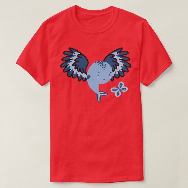 Camiseta Baleia-branca 7 1 (Frente do Design)