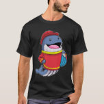 Camiseta Baleia como Bombeiro com Mangueira<br><div class="desc">Este design é o presente perfeito para um aniversário,  Natal e outras celebrações. É adequado para mulheres,  homens e crianças.</div>