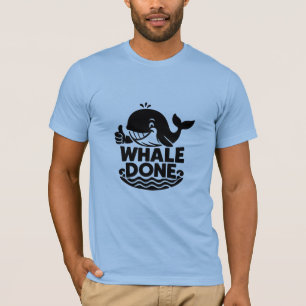 Camiseta Baleia Concluída   Baleia Engraçada Sarcástica