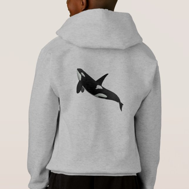 Camiseta Baleia de assassino, orca do Orcinus (Verso)
