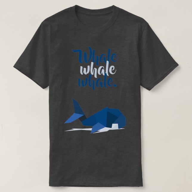 CAMISETA BALEIA DE BALEIA (Frente do Design)