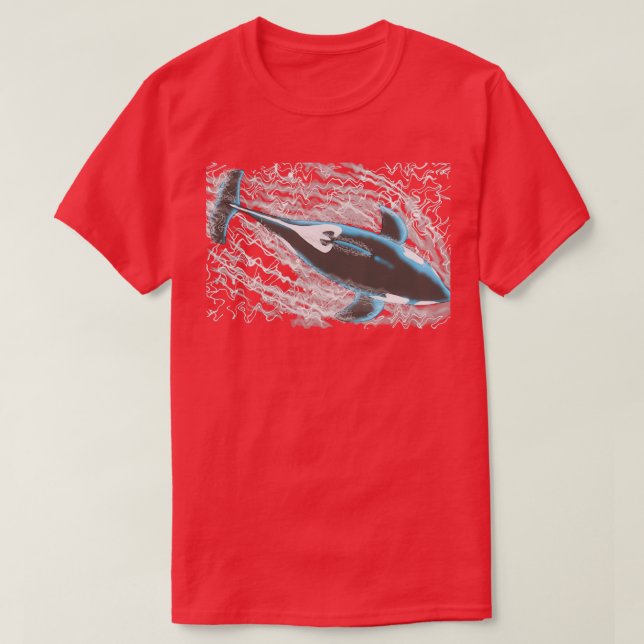 Camiseta Baleia de baleia de baleia 53 (Frente do Design)