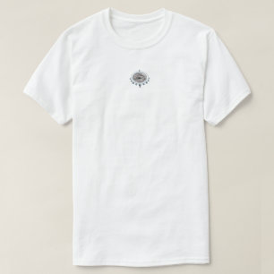 Camiseta Baleia de Cinzas de Norte moldada