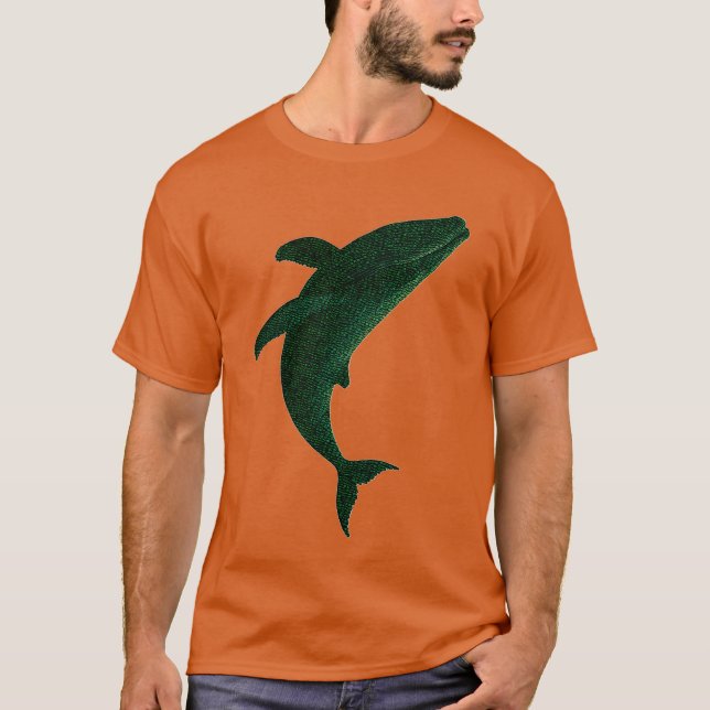 Camiseta Baleia de um Código (Frente)