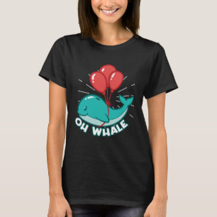 Camiseta Baleia do oceano de baleia