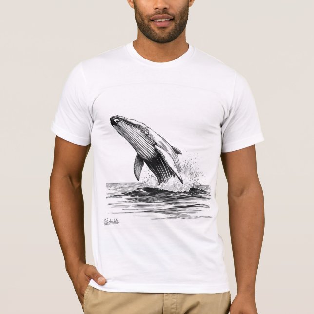 CAMISETA BALEIA EHALIIIII (Frente)