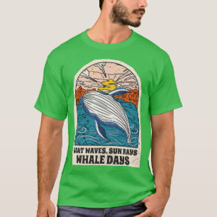 Camiseta Baleia Engraçada Observando Mamíferos Marítimos 5