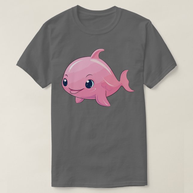 Camiseta Baleia-esperma-bebê (Frente do Design)