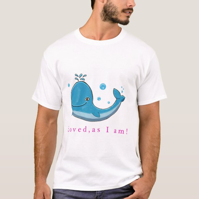Camiseta Baleia fofa  (Frente)