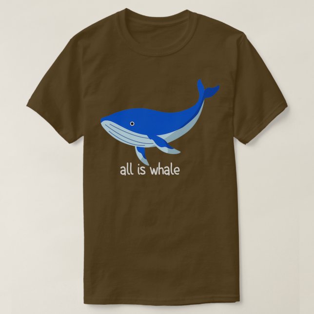 Camiseta Baleia Funny Pun Baleia Verão 3 (Frente do Design)