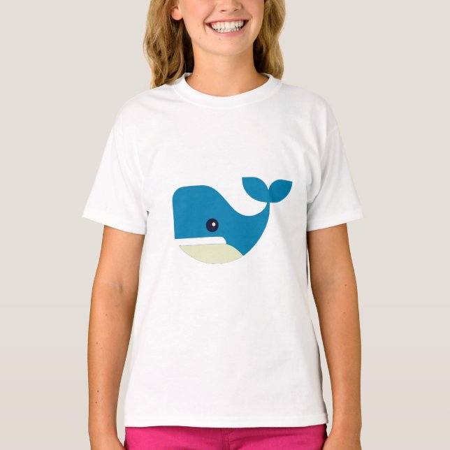 Camiseta Baleia, Jubarte, Mamífero (Frente)
