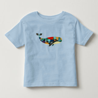 Camiseta Baleia Mosaica Vibrante