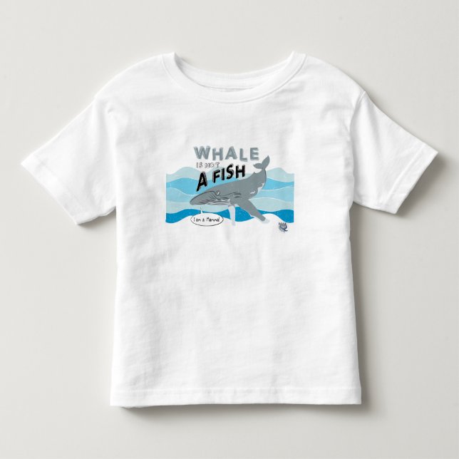 Camiseta Baleia não é um peixe (Frente)