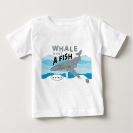 Camiseta Baleia não é um peixe