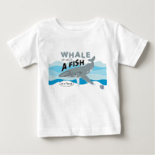 Camiseta Baleia não é um peixe