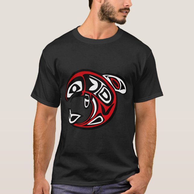 Camiseta Baleia, Natureza, Haida (Frente)
