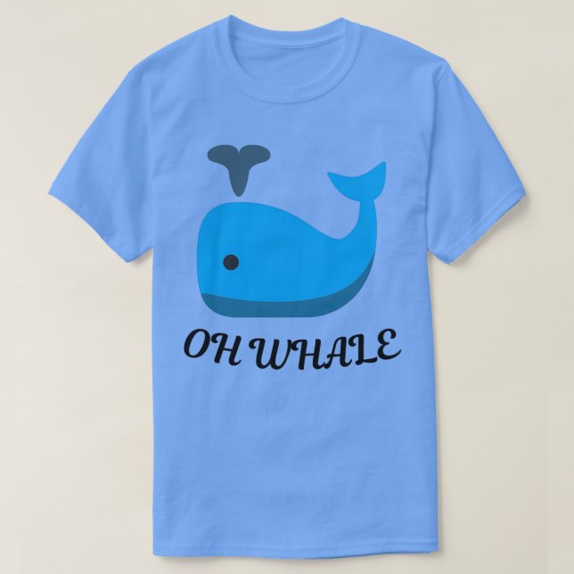 Camiseta Baleia OH BALEIA 2 (Frente do Design)