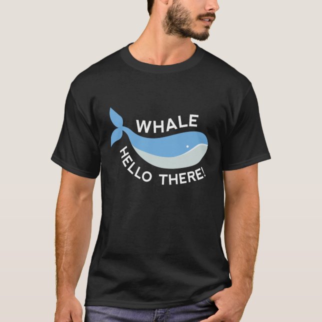 Camiseta Baleia Olá! (Frente)