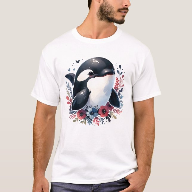 Camiseta Baleia Orca (Frente)