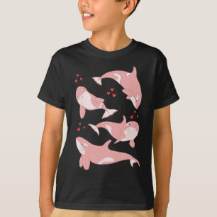 Camiseta Baleia Orca Fofa Biólogo Marinho Animais Marinhos