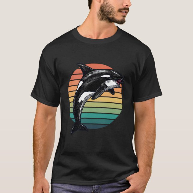 Camiseta Baleia Orca Para (Frente)