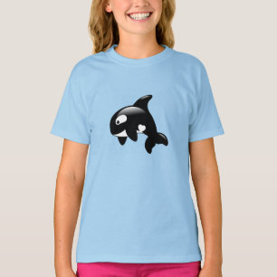 Camiseta Baleia Orca Pequenina Fofa