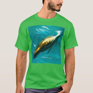 Camiseta Baleia ouro 1