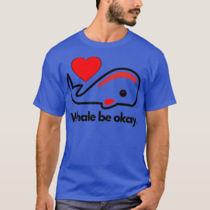 Camiseta Baleia pode ser um animal engraçado. Eu adoro bale