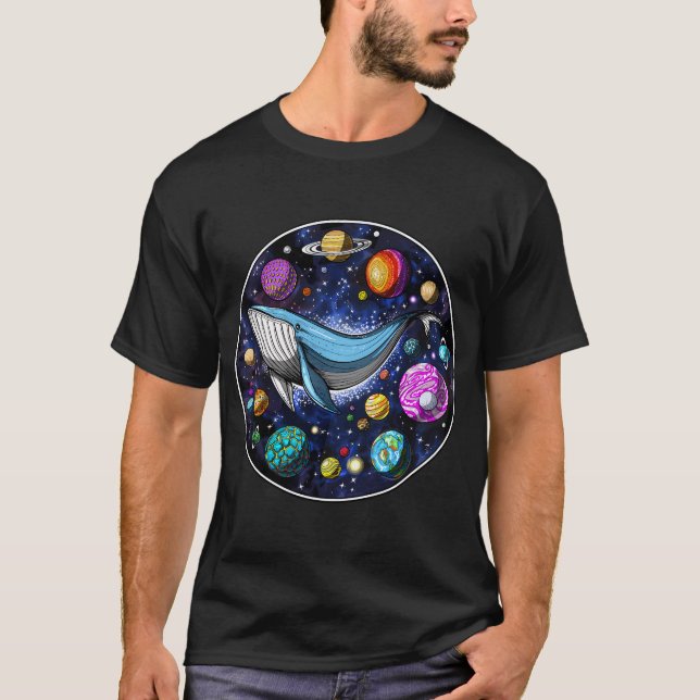 Camiseta Baleia Psicodélica (Frente)