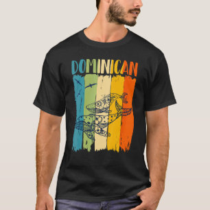 Camiseta Baleia Retro Dominicana Amigos Correspondentes Fam