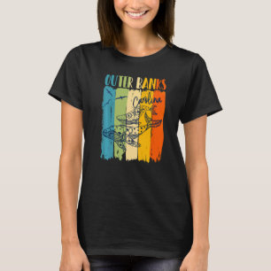 Camiseta Baleia Retro Outer Banks Melhor Amigos Família Cor