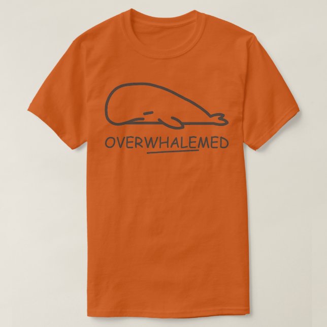 Camiseta Baleia Sobrebalçada (Frente do Design)