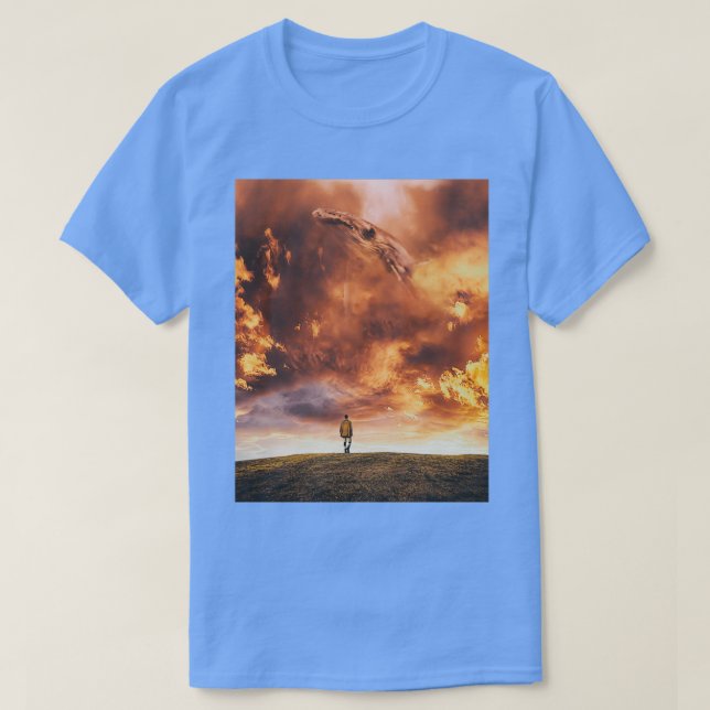 Camiseta Baleia Sunset 4 (Frente do Design)