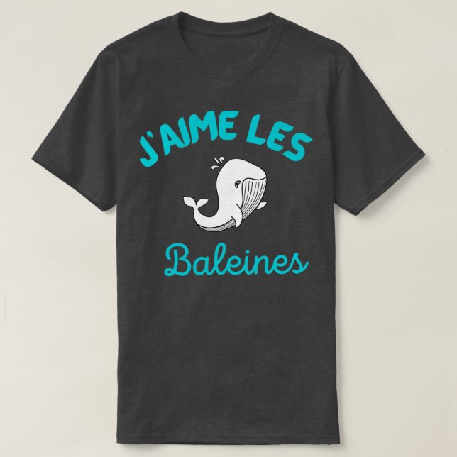 Camiseta Baleia t (Frente do Design)