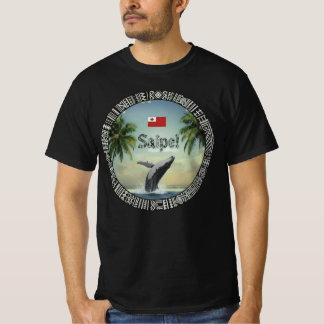 Camiseta Baleia Tonga Eua fora da rede ilha do Pacífico