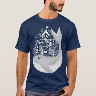 Camiseta Baleia traz a cidade de volta