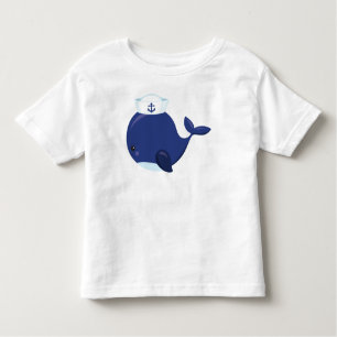 Camiseta Baleia-vela, baleia-pequena, baleia-cuta, baleia-a