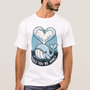 Camiseta Baleia você é minha