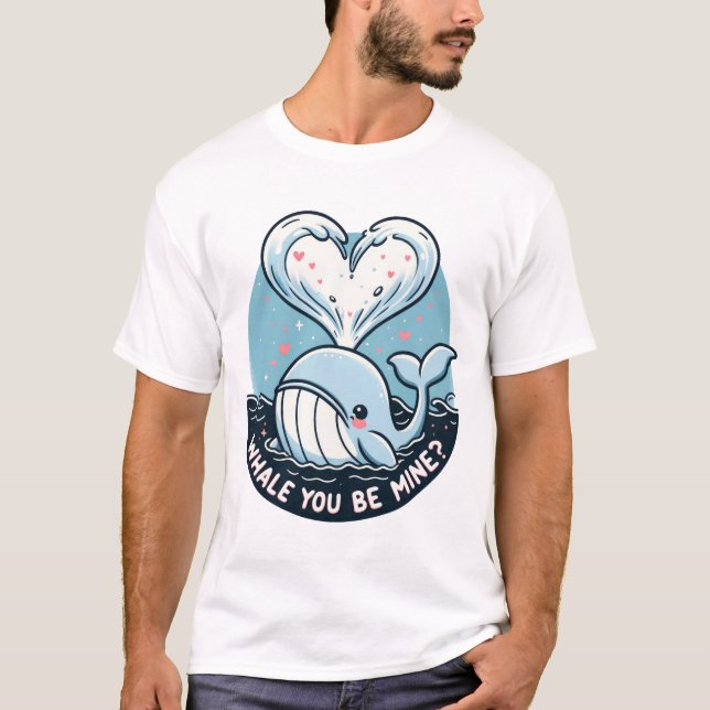 Camiseta Baleia você é minha (Frente)