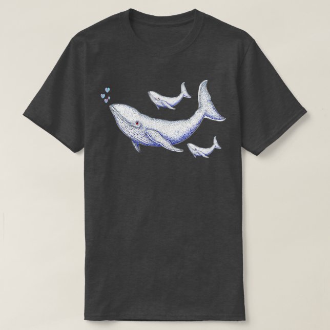 Camiseta Baleias 5 (Frente do Design)