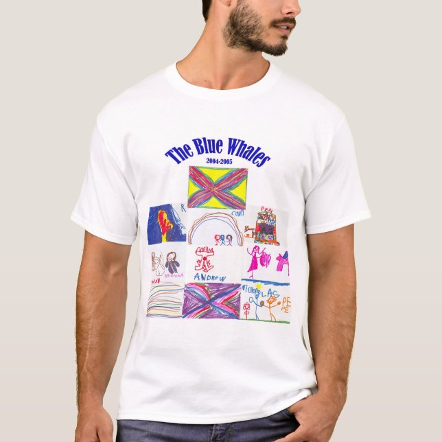 Camiseta Baleias azuis 2004-2005 de HMCDS (Frente)