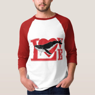 Camiseta Baleias de Amor