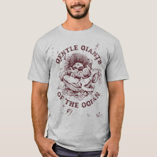 Camiseta Baleias: Gentilosos Gigantes do Oceano
