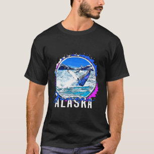 Camiseta Baleias Juneau Capital Do Alasca Na Sou Selvagem
